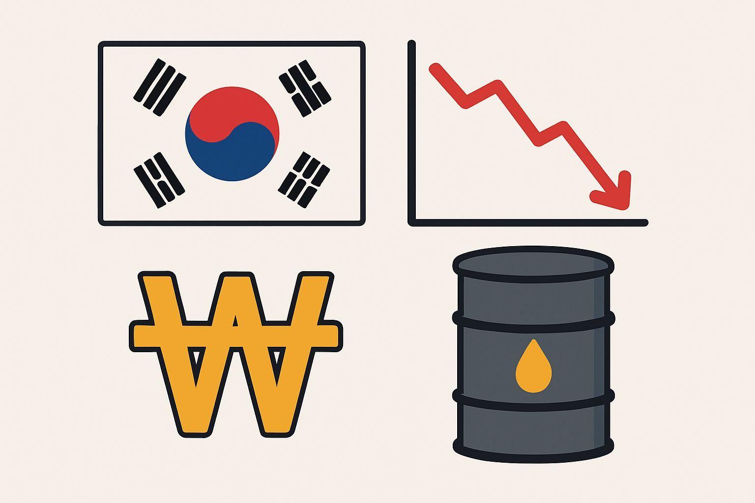 ๐ ํ๊ตญ ๊ฒฝ์ , ์ ๊ฐ ํญ๋ฑ๊ณผ ํ์จ ๋ถ์์ 3์ค๊ณ ์ ์ง๋ฉด