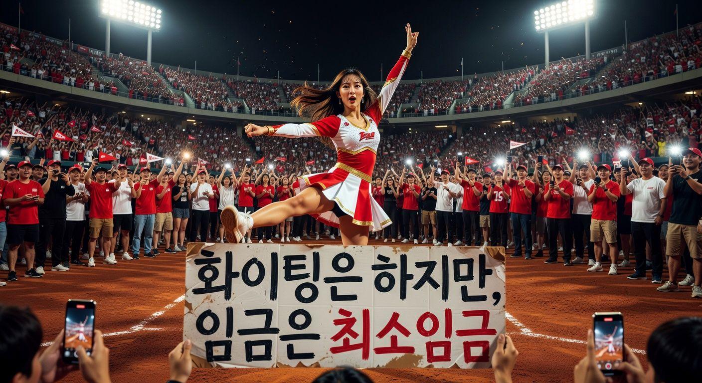 💡 치어리더 경제적 가치, 왜 12만 원일까?