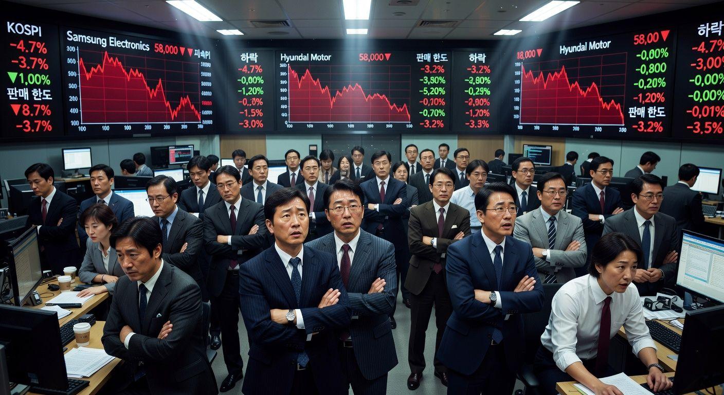 📈 한국 경제에 닥친 직접적 충격파