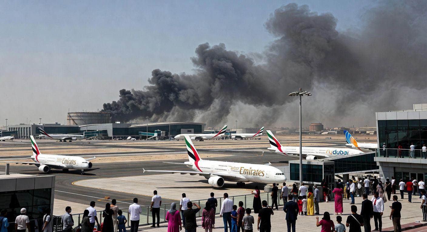 🚨 아군에 쏟아진 미사일: 두바이, 바레인, 쿠웨이트 피격