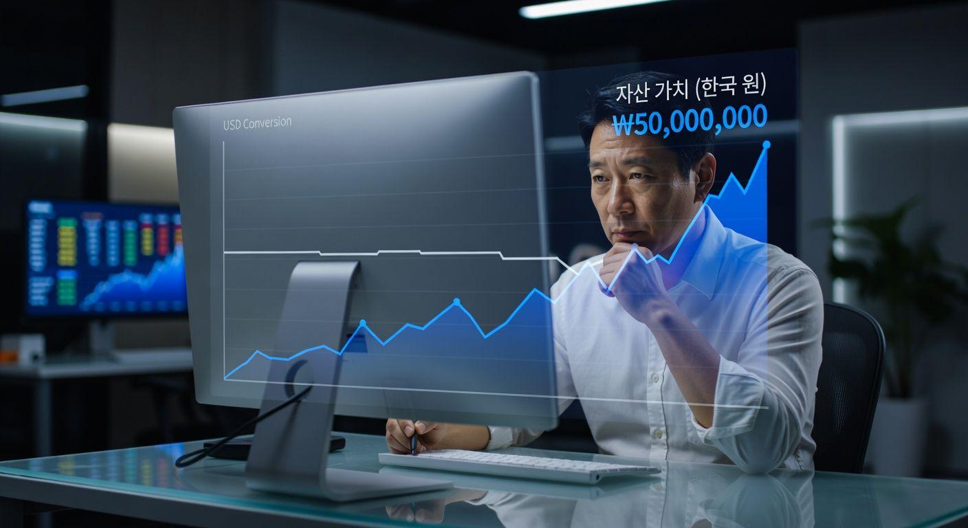 🔍 원화 기준 자산 증가? 착시 효과를 조심하세요