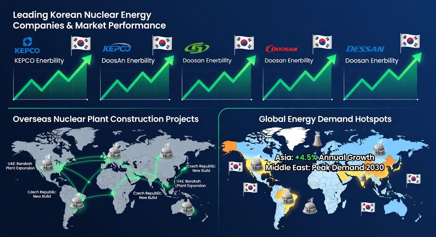 📈 한국 원자력주가 오르는 숨은 이유