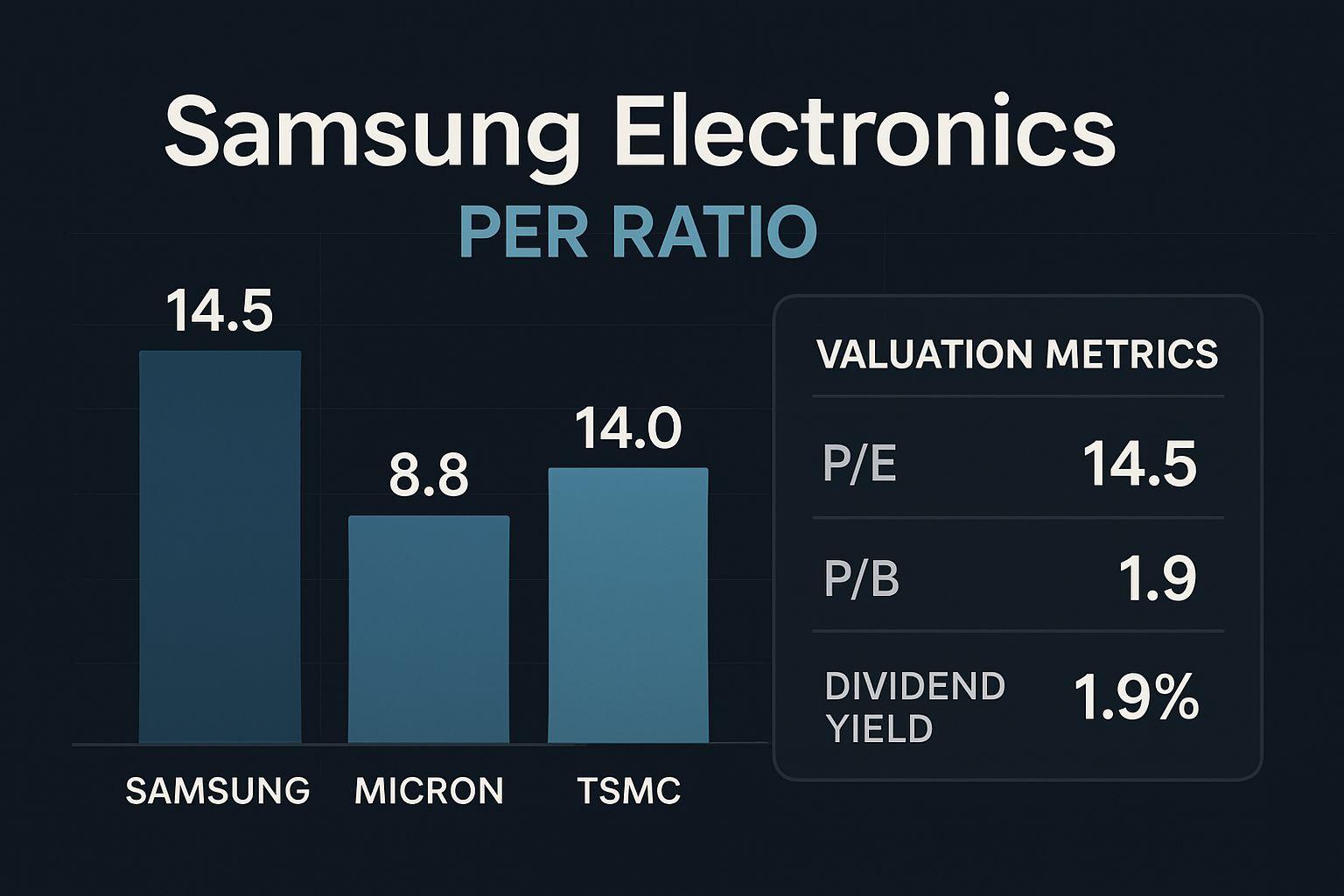 🔍 삼성전자 PER 분석, 왜 낮은 걸까?