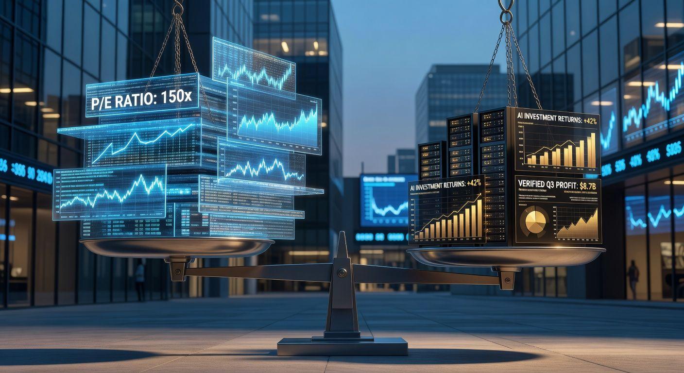 ⚖️ 주가 평가 부담과 AI 수익성 검증의 교차점