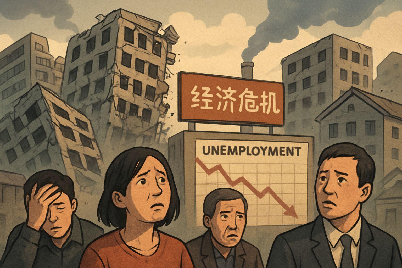 🔍 중국 내부의 위기: 부동산, 실업률, 지방 재정