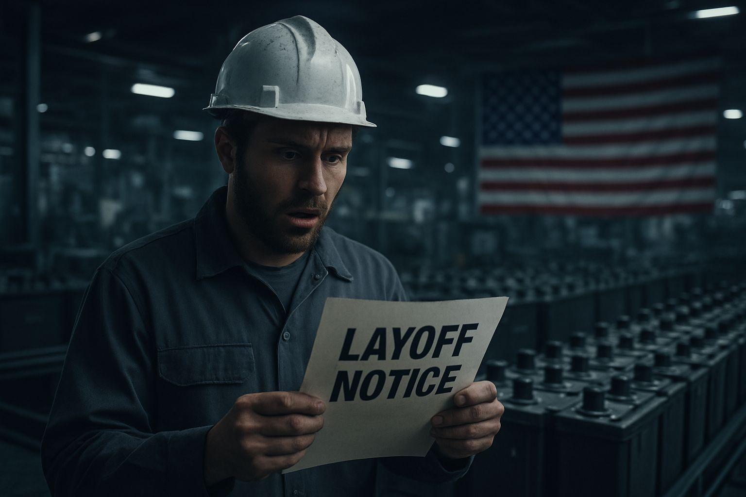 🚨 2026년 미국 전기차 시장: 900명 해고, 배터리 산업의 경고등