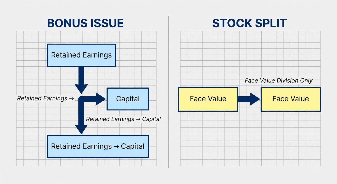 🔍 액면 분할 vs 무상증자: 비슷해 보이지만 다른 메커니즘