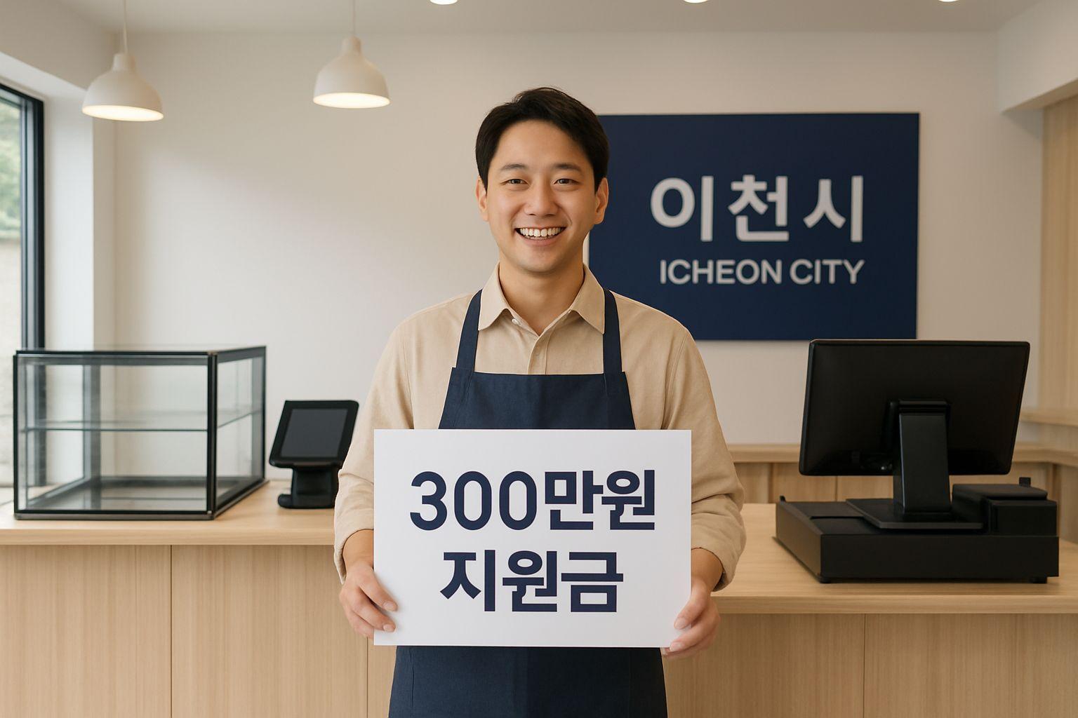 ✅ 이천시, 300만원 경영환경 개선 우리동네지원금