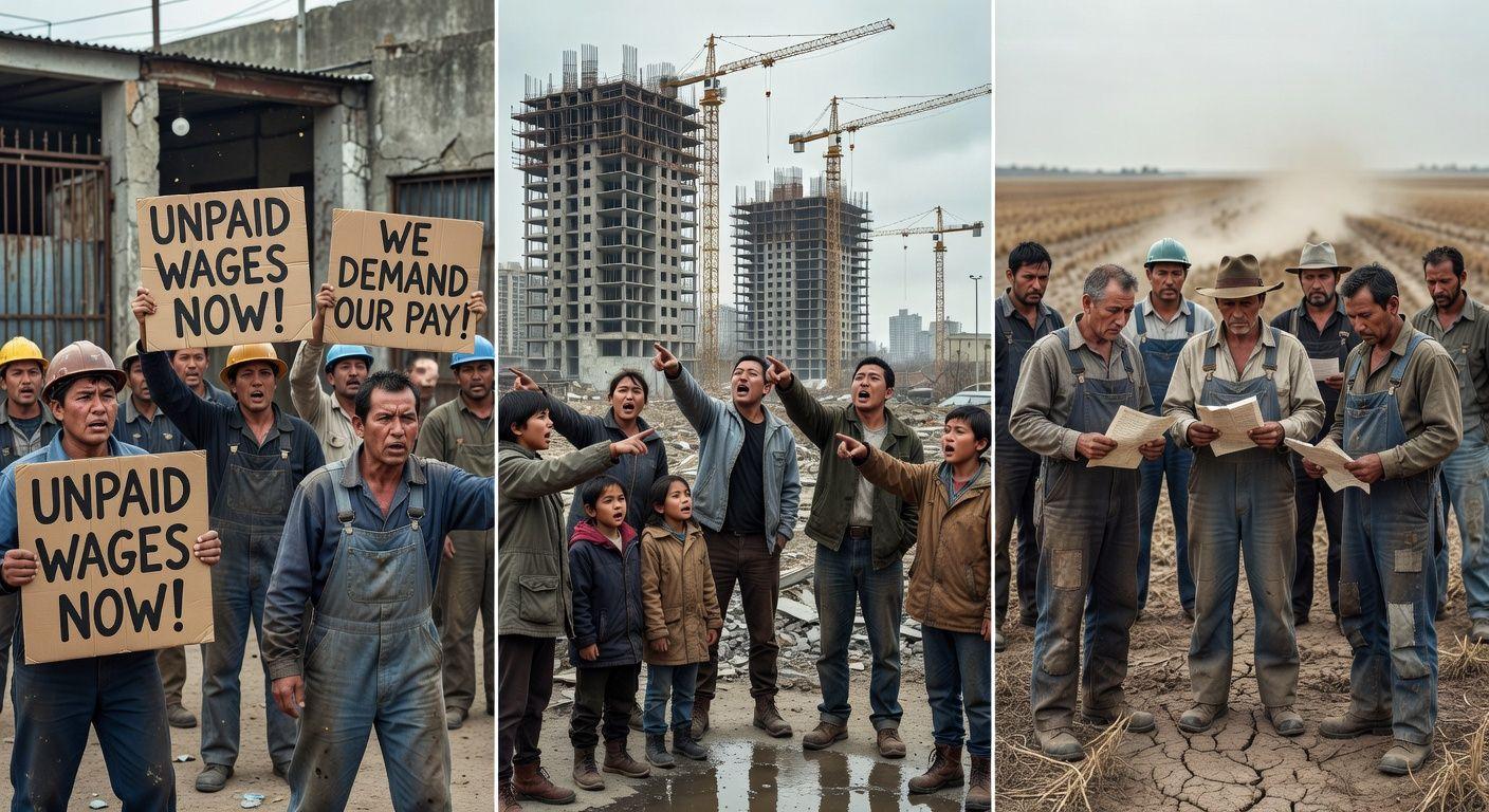 💰 누가 거리로 나왔나? 노동자, 부동산 피해자, 농민의 절박함