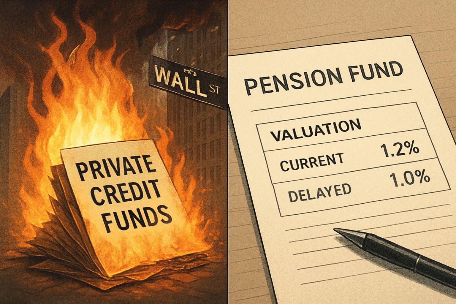 📌 국민연금도 빠진 사모신용 '평가 지연' 함정