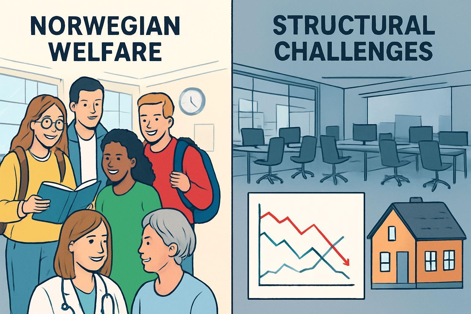 ✨ 북유럽식 복지의 빛과 노르웨이 경제의 구조적 문제