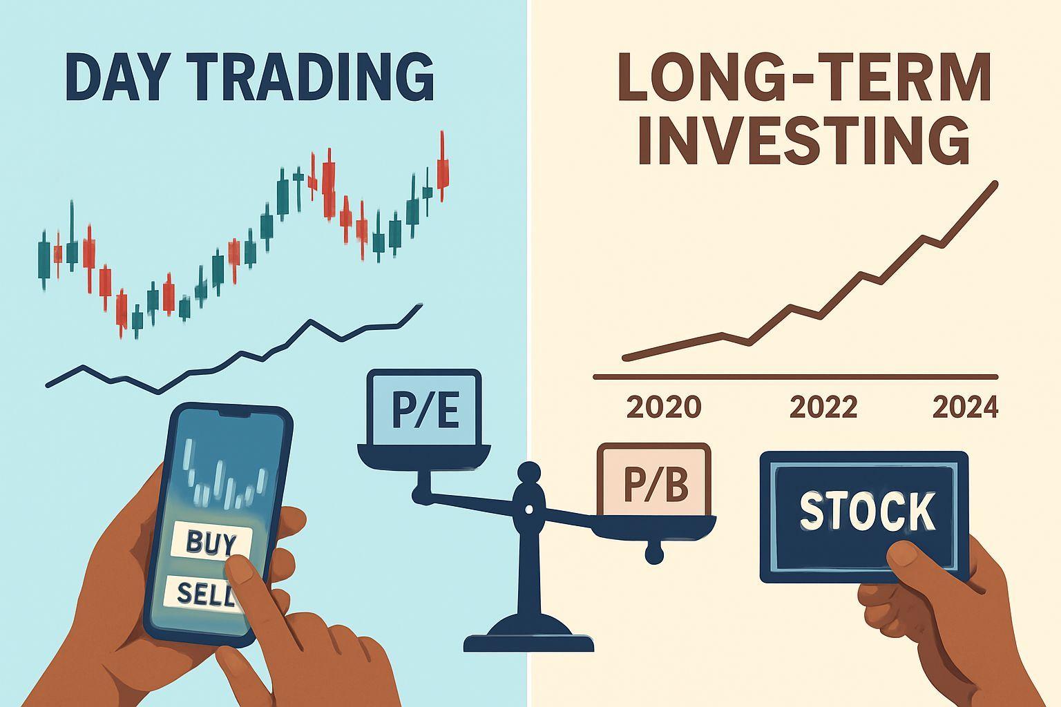 📈 트레이딩 vs 중장기 투자, 전략적 접근법