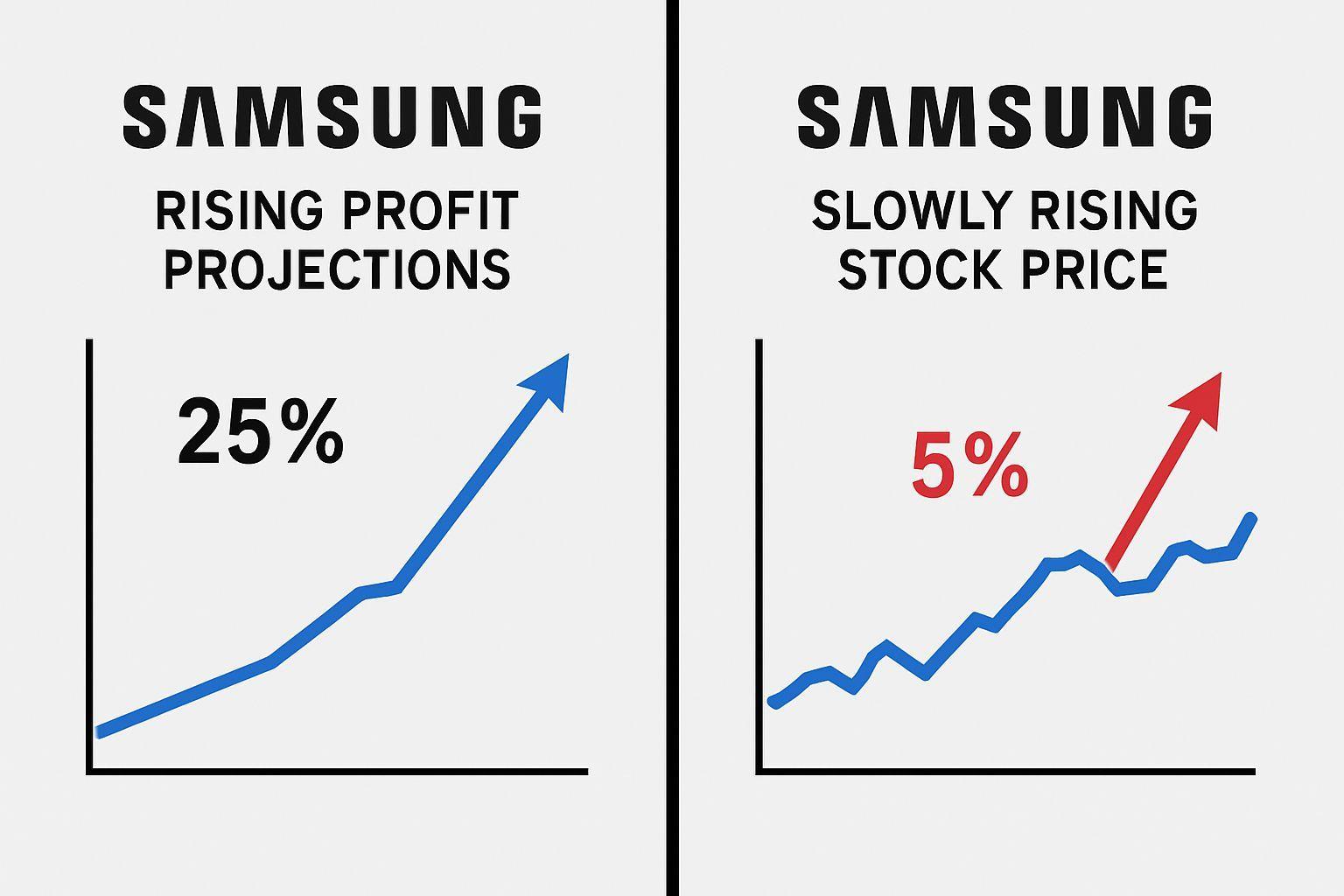 📈 삼성전자 이익 전망 300조 vs 주가 반응