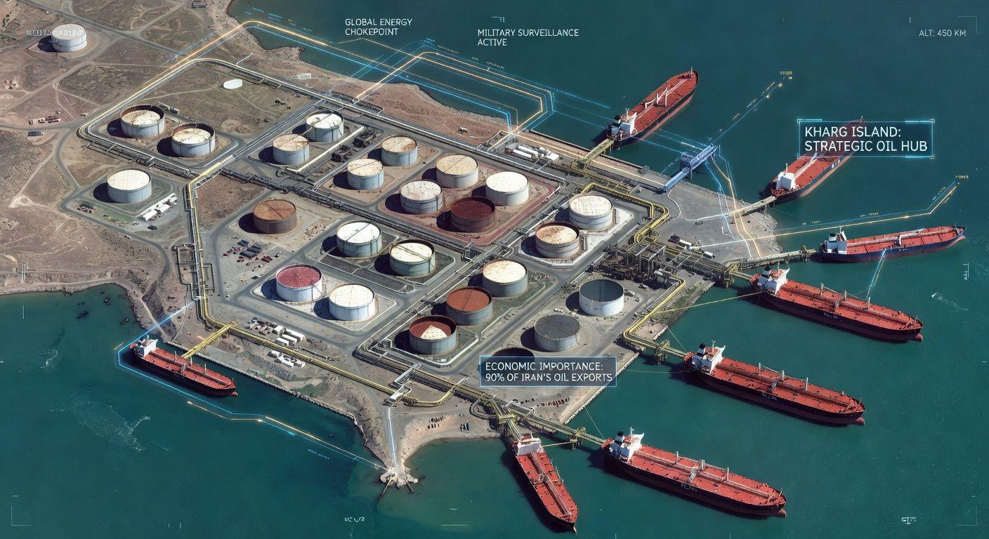 ✅ 카르그섬, 이란 경제의 심장을 쥐어짜다