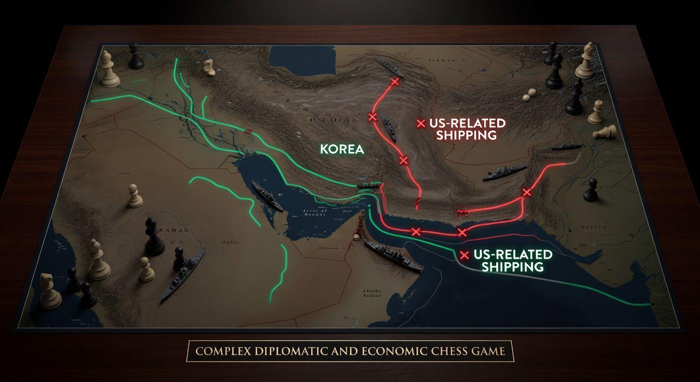 🔍 이란이 한국 선박에만 호르무즈 해협을 여는 진짜 이유