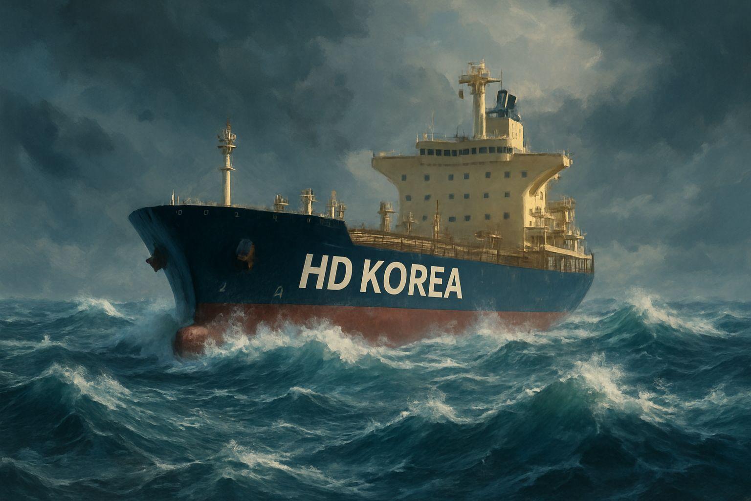 📈 HD 한국 조선해양의 견고한 재무 구조