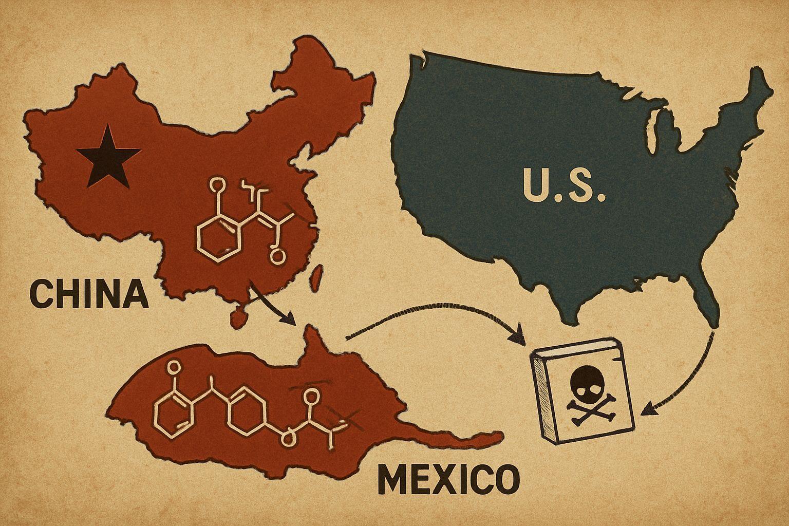 🔍 멕시코 마약 카르텔 소탕: 펜타닐과 미중 지정학 전쟁