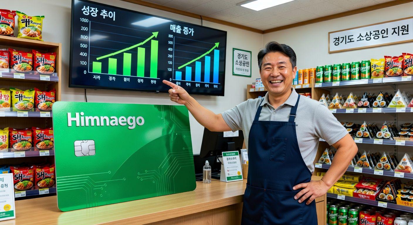 📈 경기도 소상공인 특화! 힘내고 카드