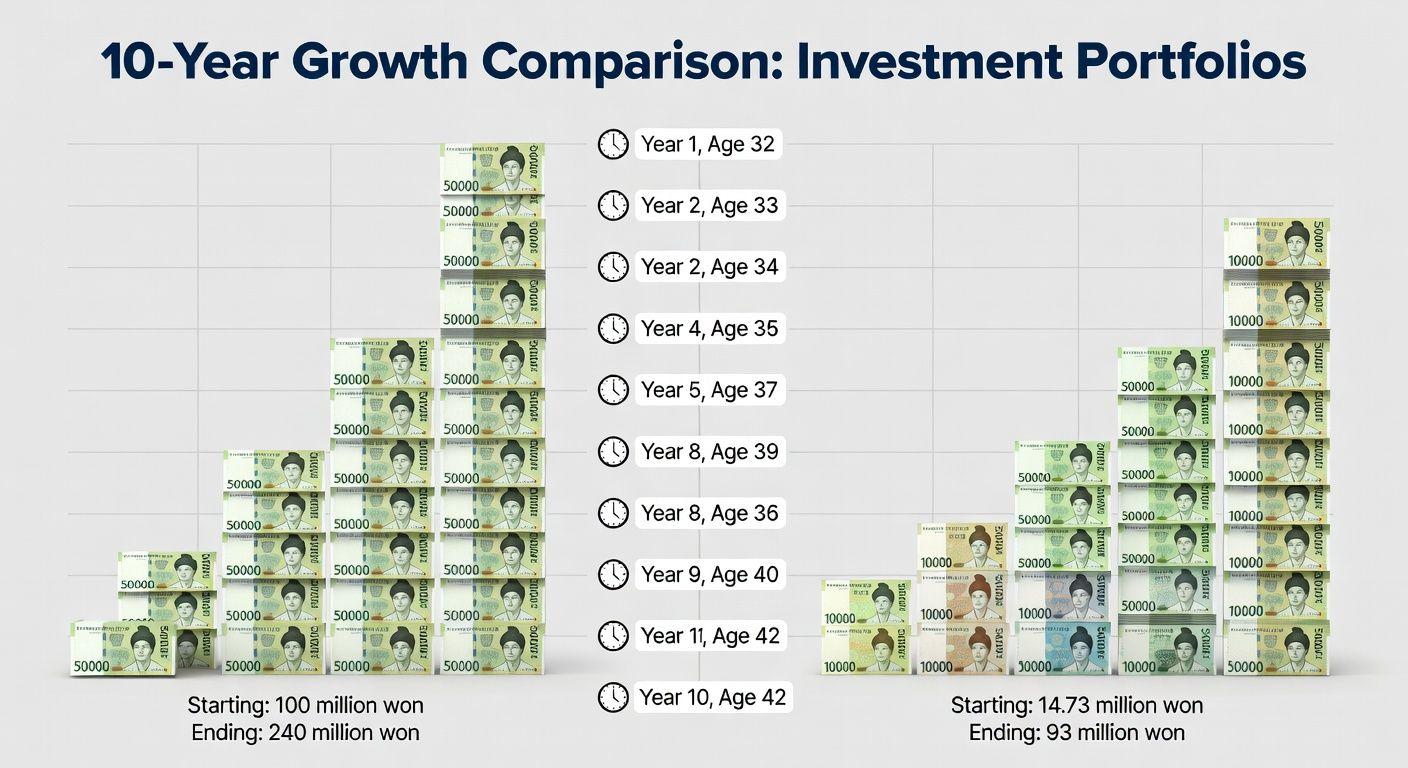 📈 적금만 했을 때의 10년 후, 놀라운 격차 현실