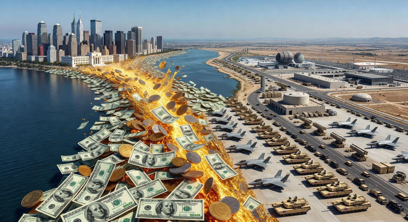 📈 두 번째 비밀: 묻지도 따지지도 않는 천문학적 군사 지원