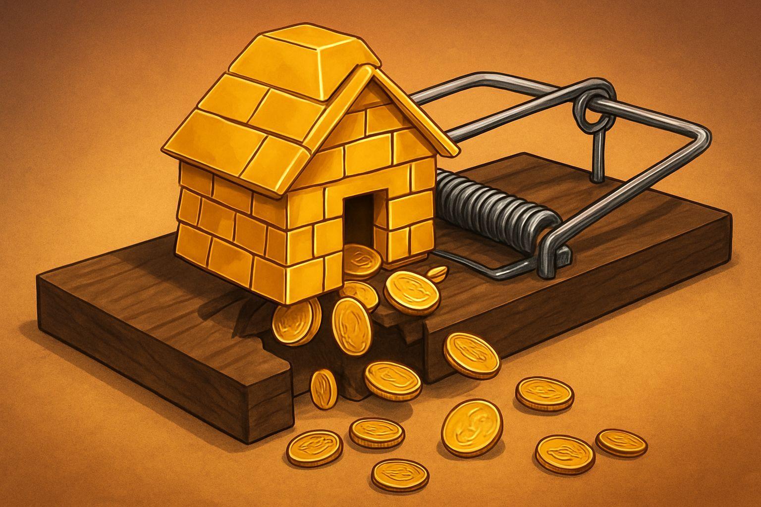 💰 부동산 의존성이 만든 유동성 덫