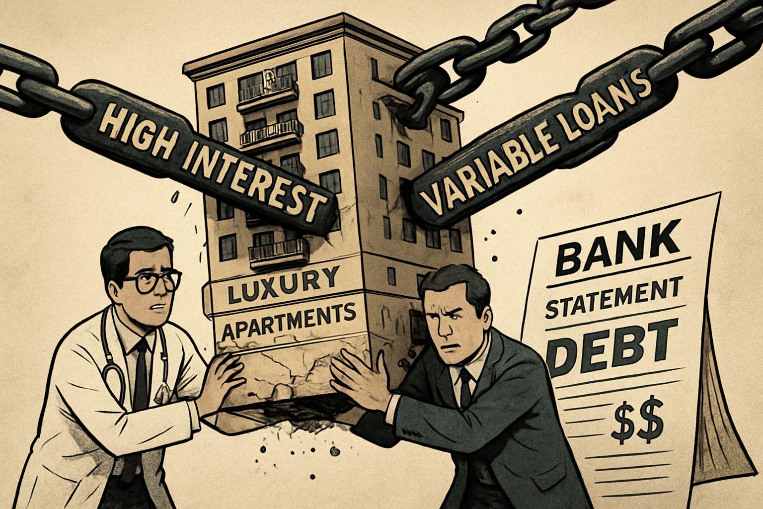 📈 레버리지의 함정, 고금리가 만든 부채의 덫