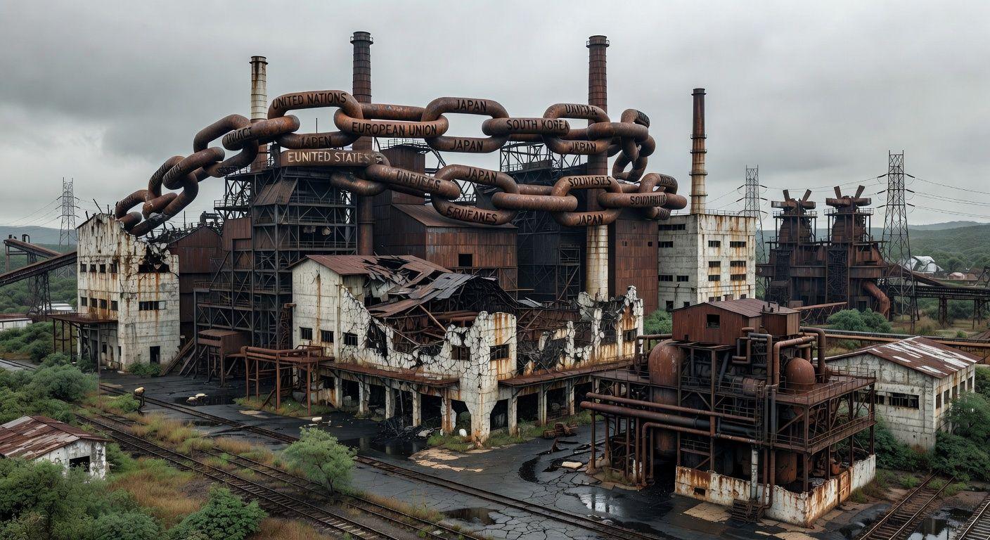 📌 10년째 국제 대북 제재, 북한경제위기를 가속화하다