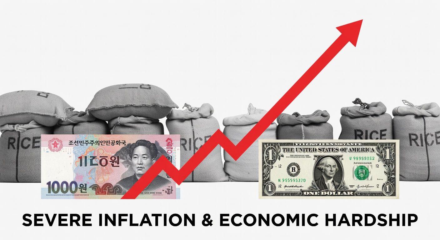 💰 북한경제위기, 숫자로 보는 현주소