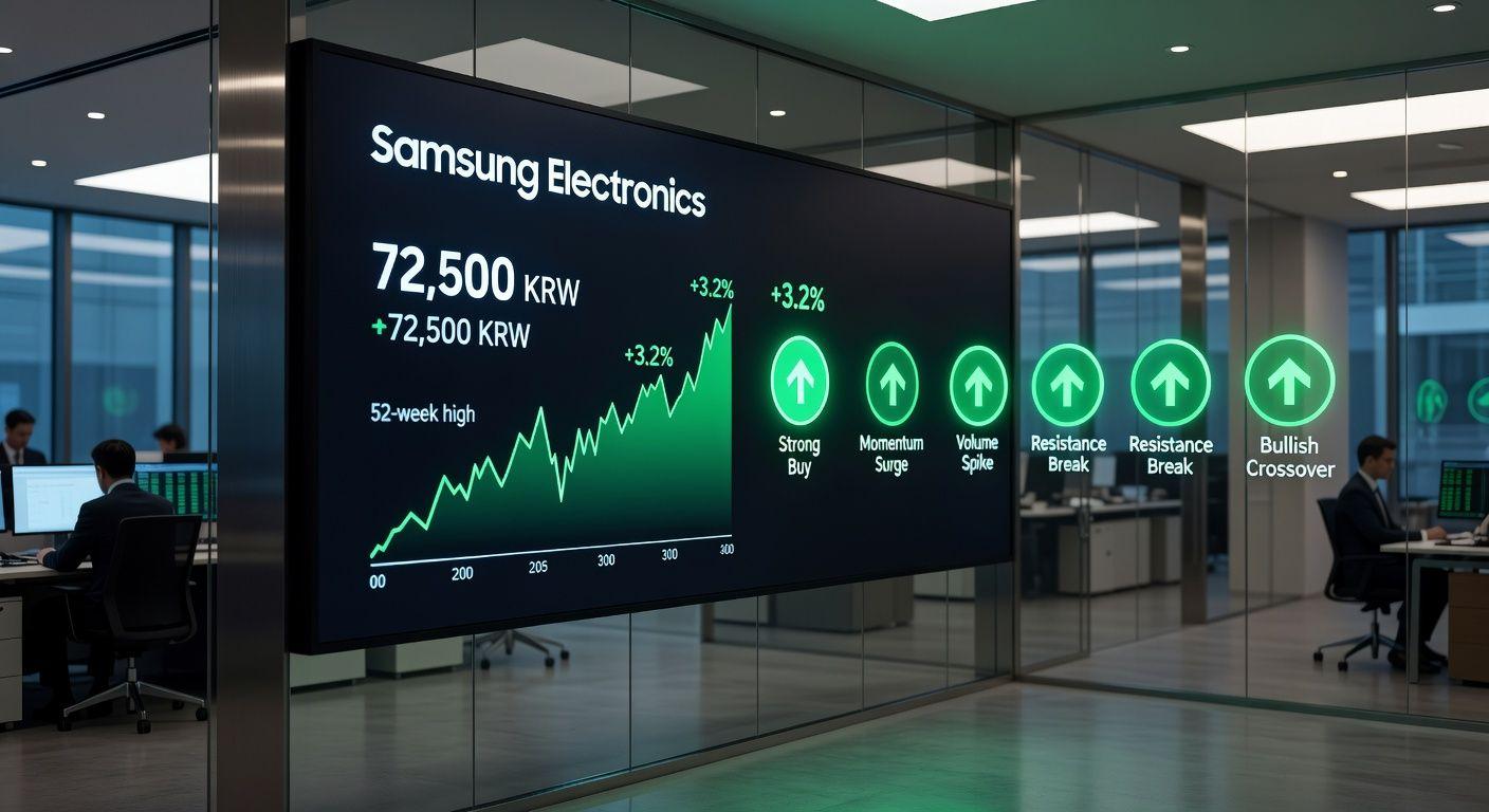 📈 삼성전자 주가 상승 신호, 왜 지금 주목해야 할까?