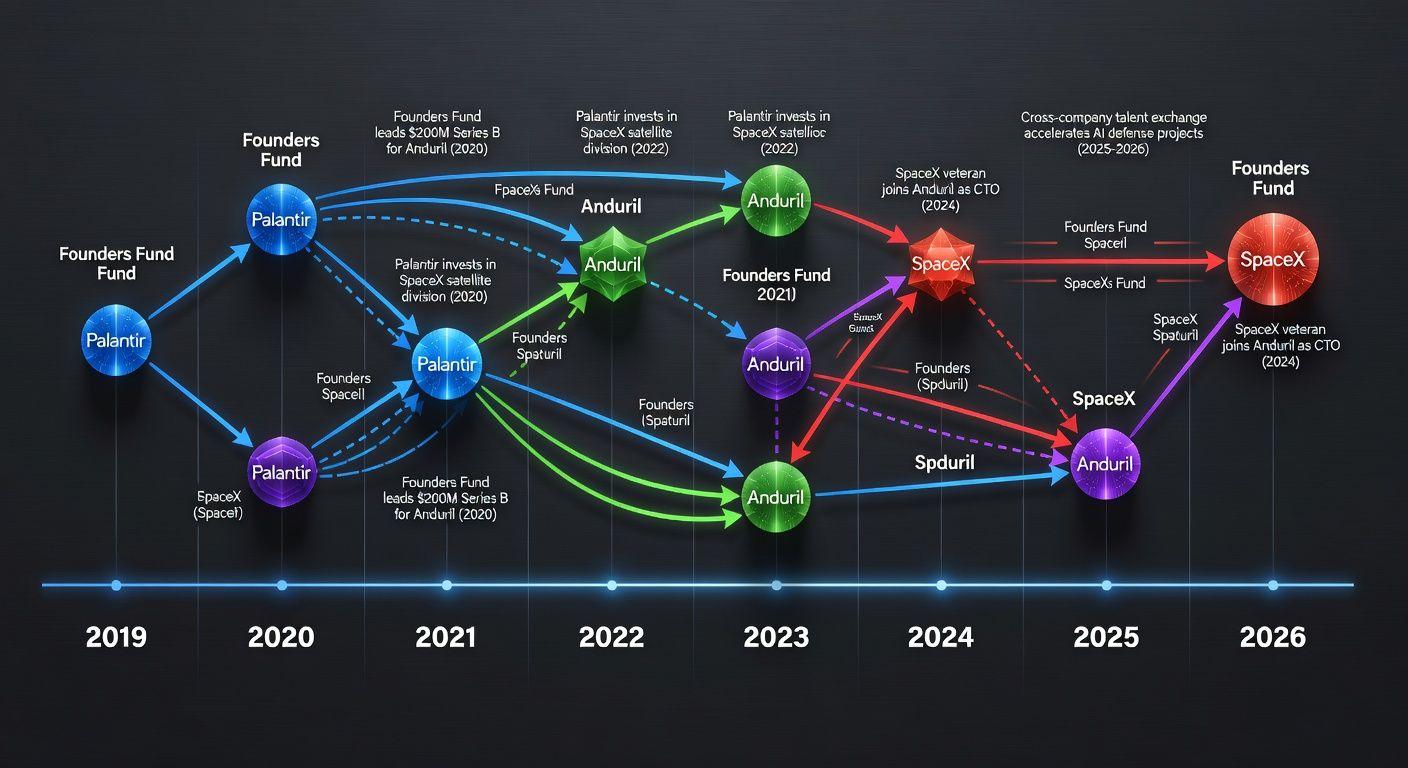 📈 7년 준비의 역사: 팔란티어에서 안두릴까지의 생태계 확장
