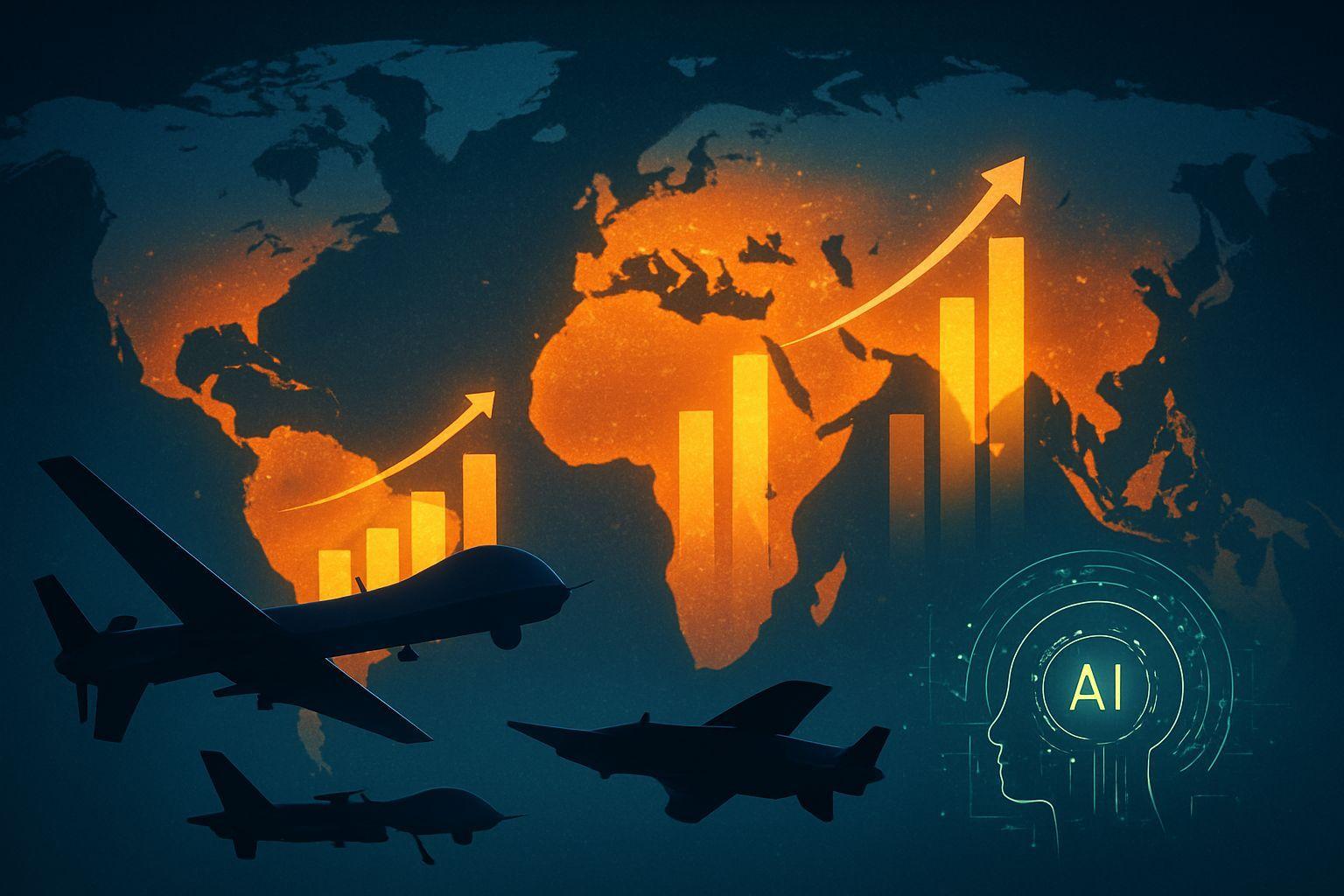 📌 글로벌 군사비 지출 증가와 안보 환경 변화