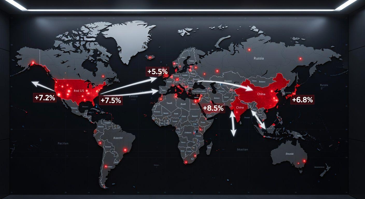 ⚙️ 2026 세계 군사비 지출 사상 최고치, 미중 패권 경쟁 심화