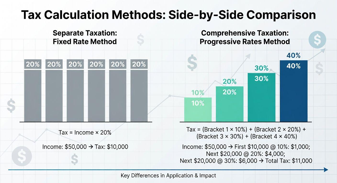 💡 분리과세 종합과세 기본 개념과 차이점