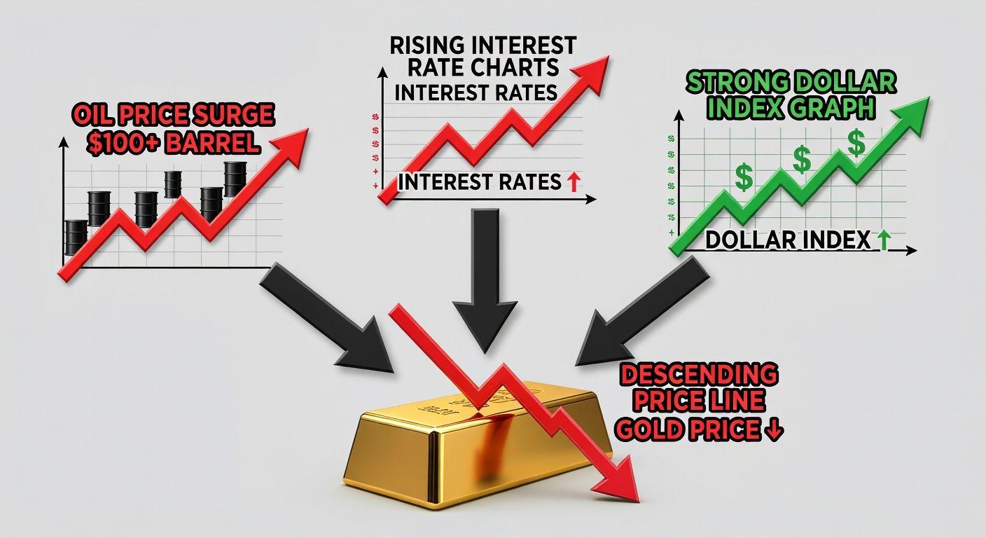 💡 금 주식 하락의 진짜 3가지 이유 분석