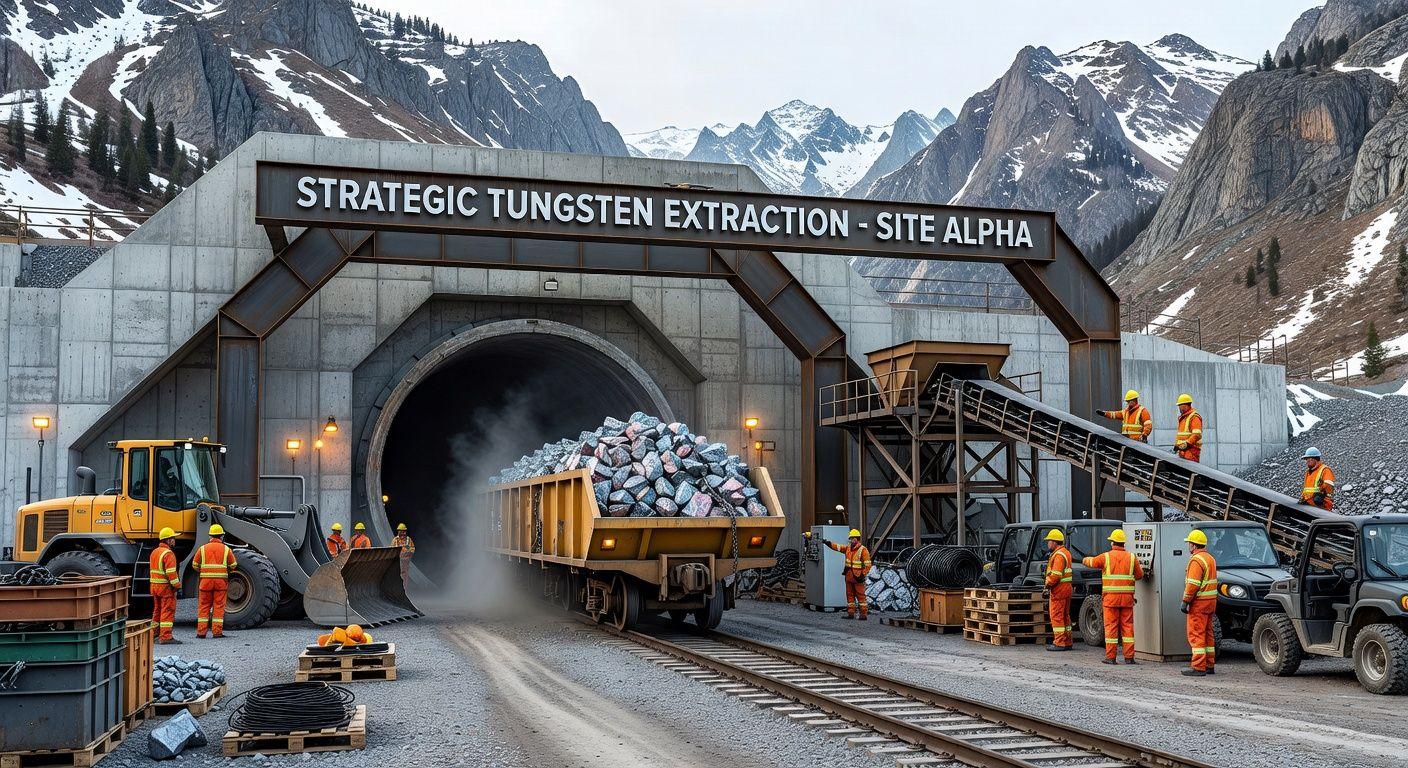 💰 비중국 텅스텐 공급의 대안, 알몬티 인더스트리 주목!