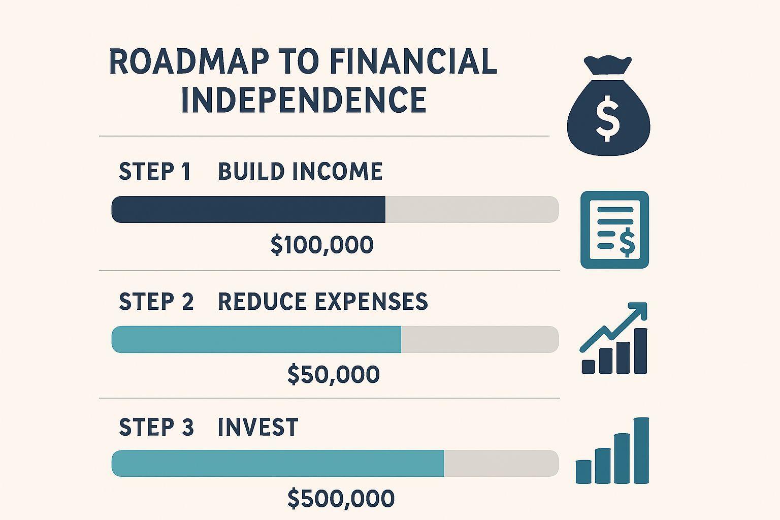 📈 경제독립을 위한 3단계 실전 로드맵