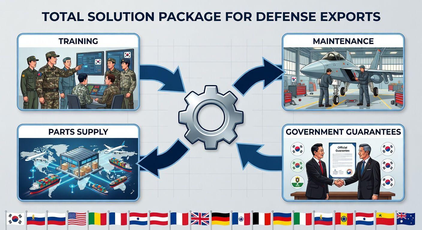 💡 방산 수출 지속 성장을 위한 한국의 과제