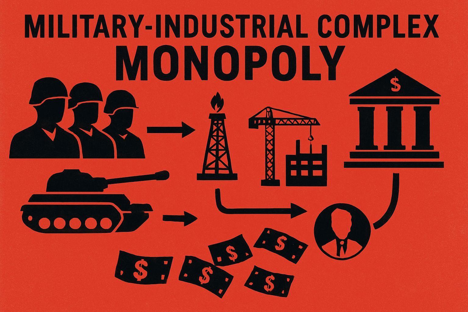 📌 군산복합체의 경제 독점, 민간의 숨통을 조이다