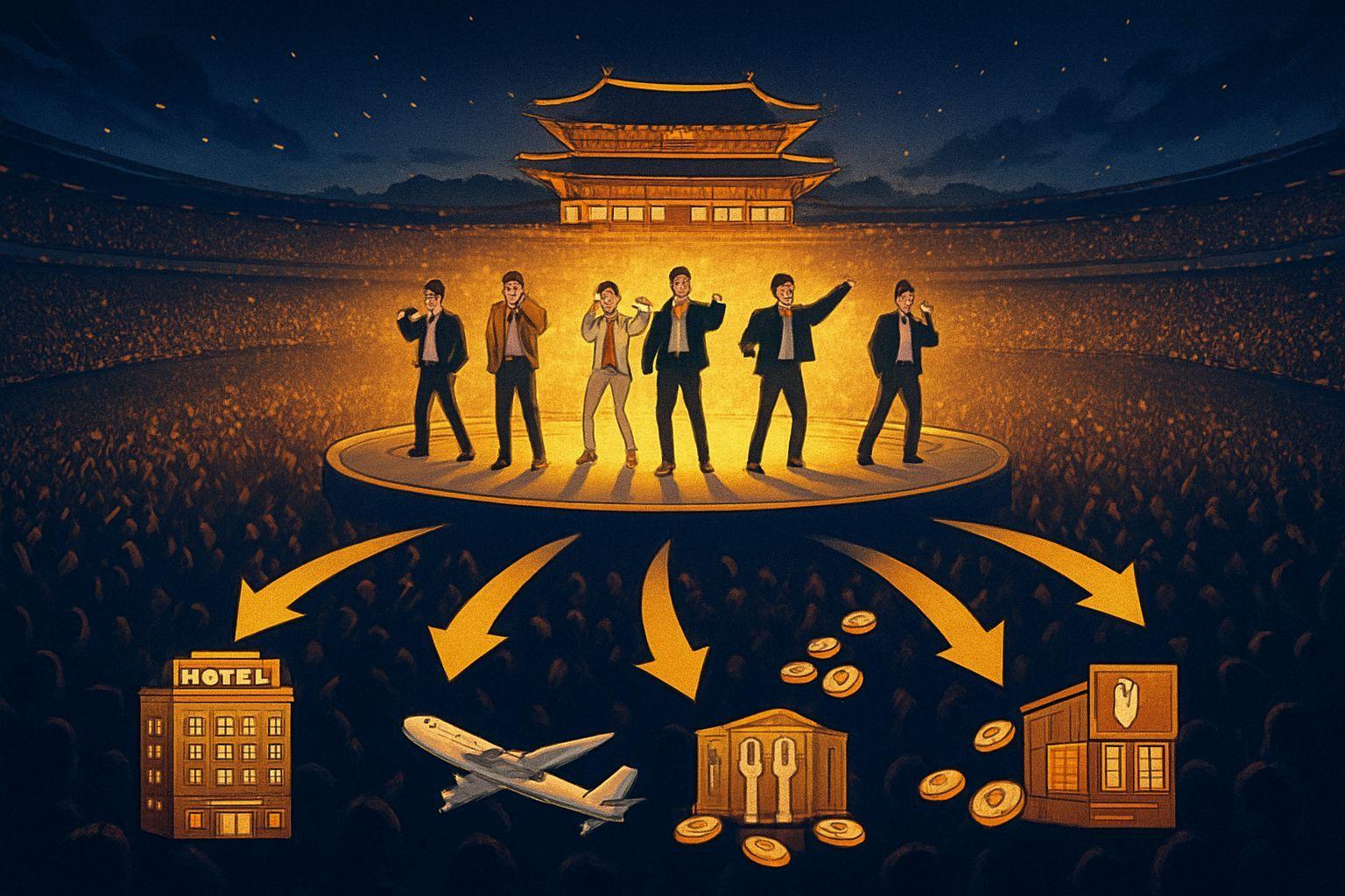 💰 BTS 노믹스: 2,660억 원의 경제 파급효과