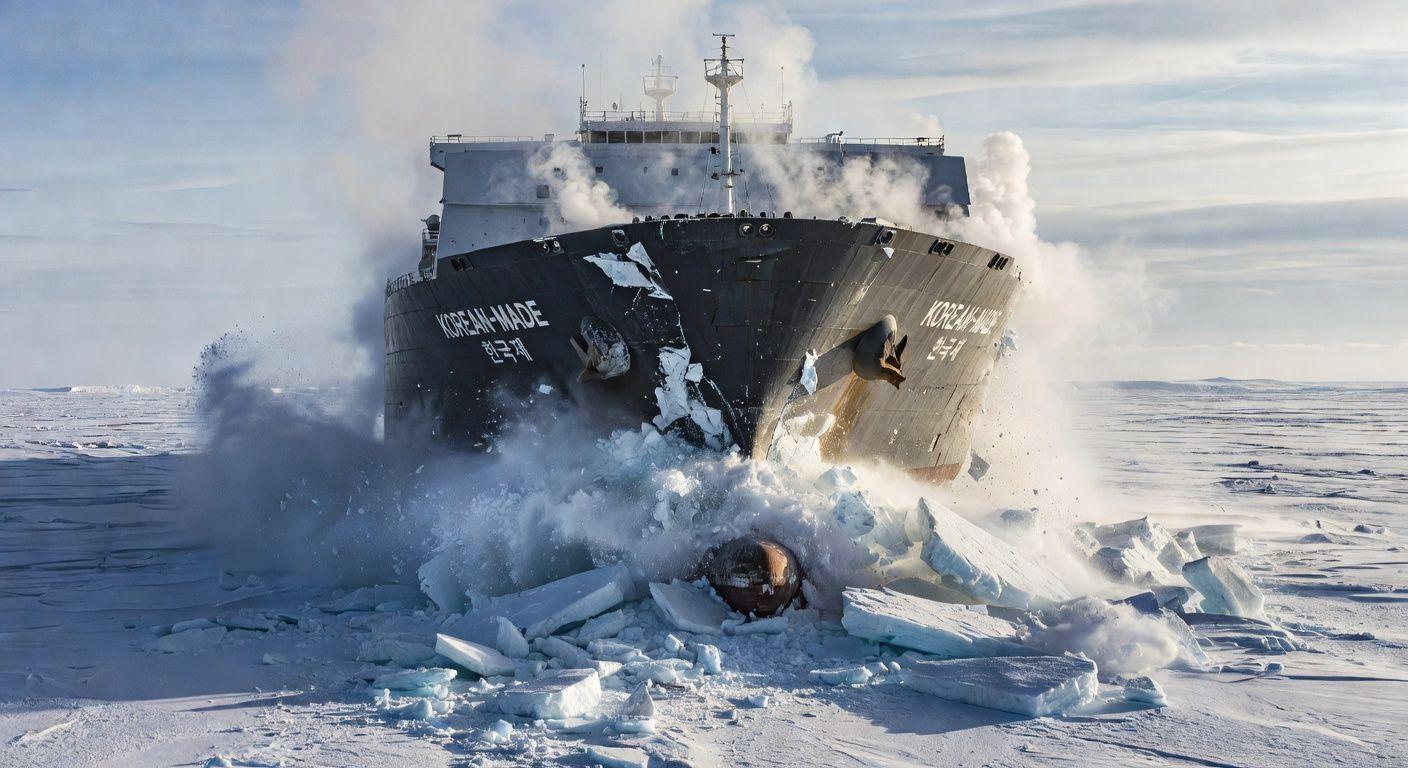 💰 러시아의 생명줄, 한국의 쇄빙 LNG선
