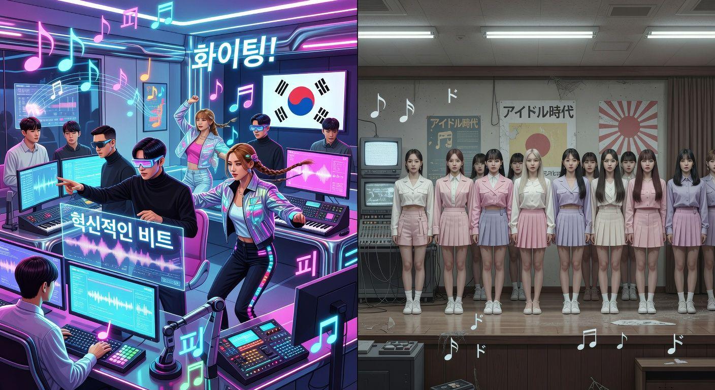 🎵 일본 문화 산업의 정체와 한류 성장 요인