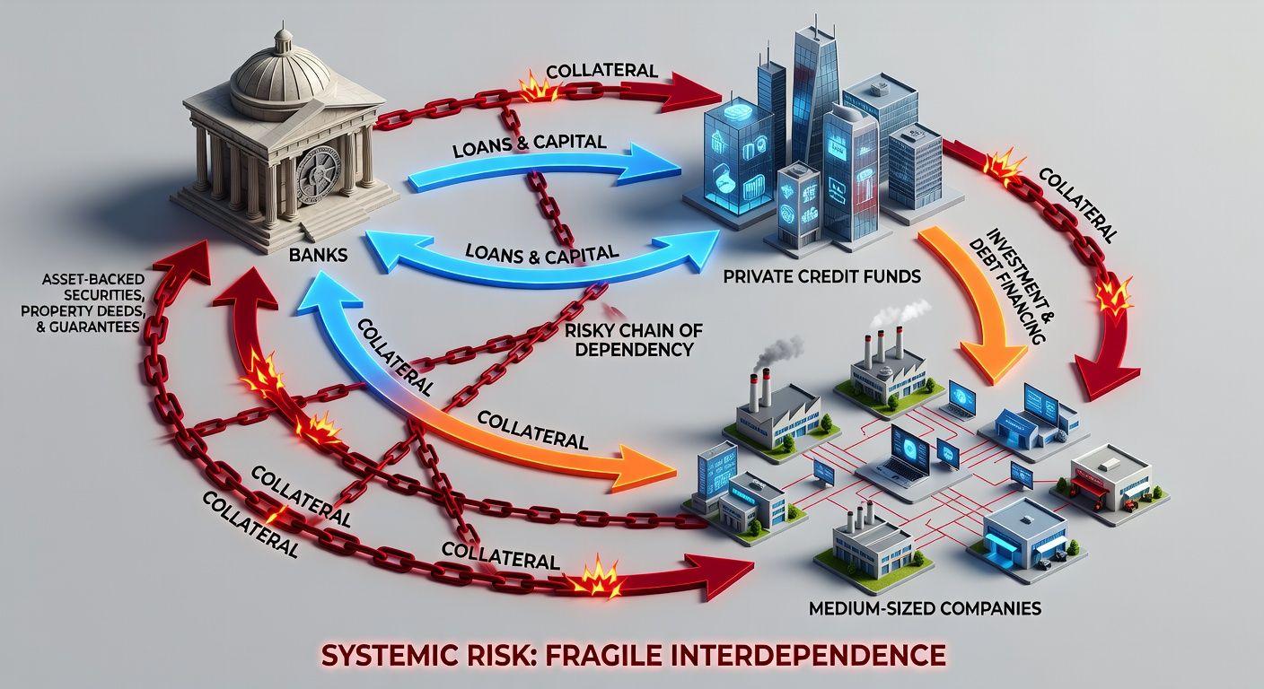 ⚙️ 백 레버리지의 함정: 은행이 빌려준 400조원의 위험한 고리