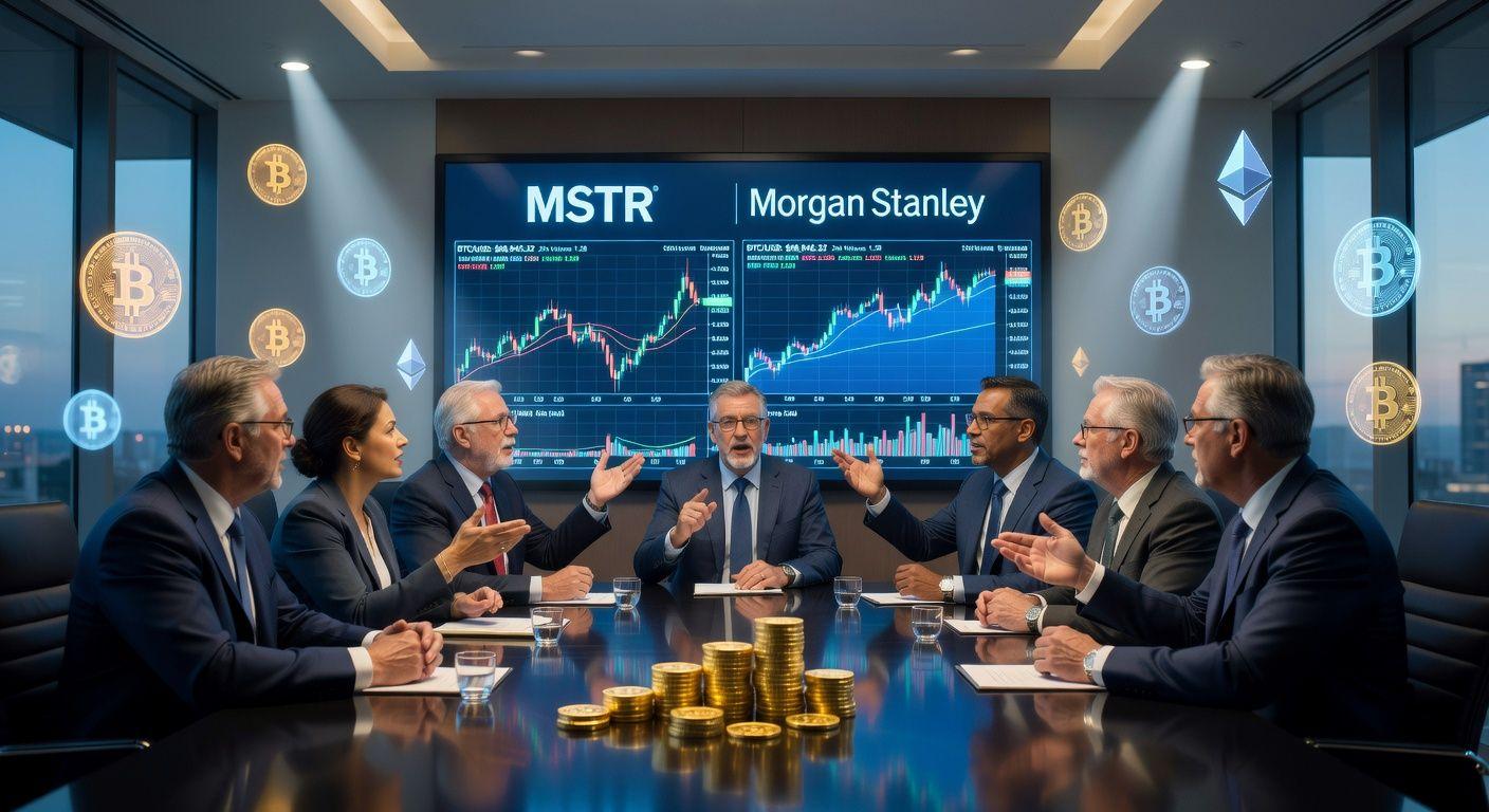 💡 MSTR과 모건스탠리의 파급력 있는 움직임