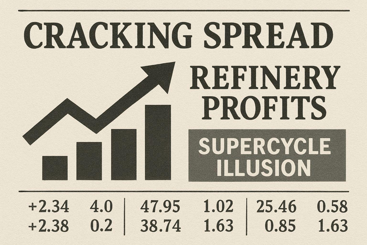 📈 정제마진은 최고치, 하지만 착시 효과일 수 있다?