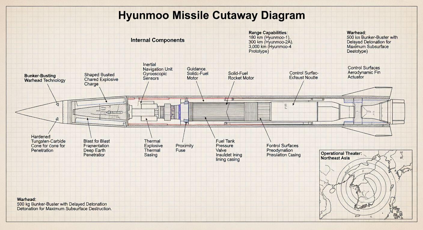 ⚙️ 현무 미사일의 기술적 진화와 전략적 효과