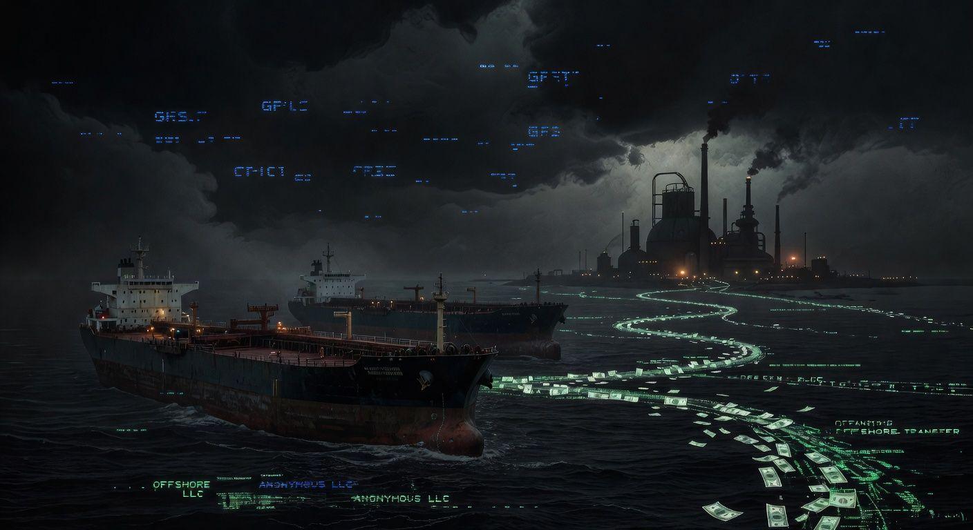 🔍 그림자 유조선과 검은 돈의 흐름
