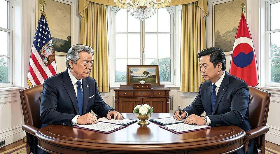 🔍 미일 정상회담, 108조원 협상의 충격적 결말