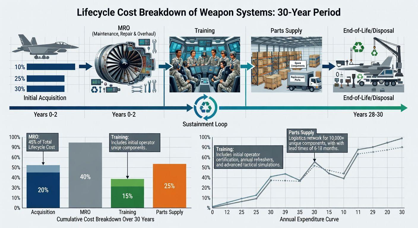 ⚙️ MRO 체계와 토탈 솔루션, 한국 방위산업의 숨은 경쟁력