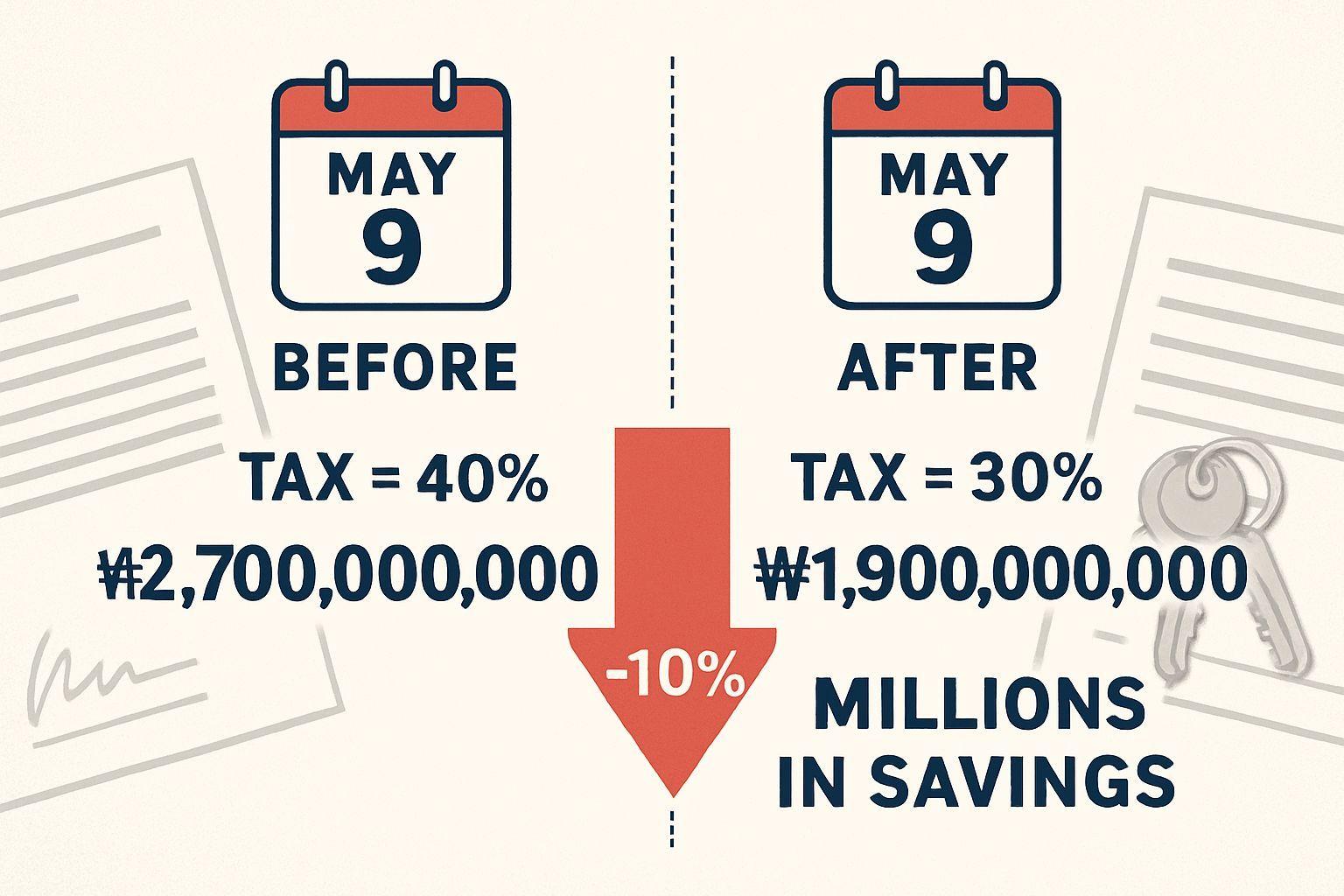 📝 5월 9일 부동산 세금 데드라인, 반드시 알아야 할 보완조치