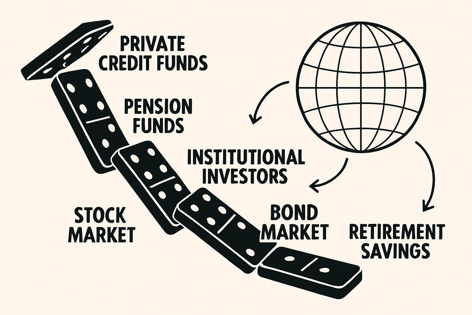 💰 파급 효과 도미노: 퇴직연금에서 주식시장까지 연쇄 충격